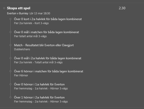 Everton vs Burnley
