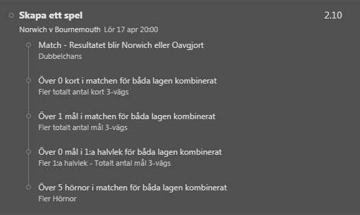 Norwich vs Bournemouth